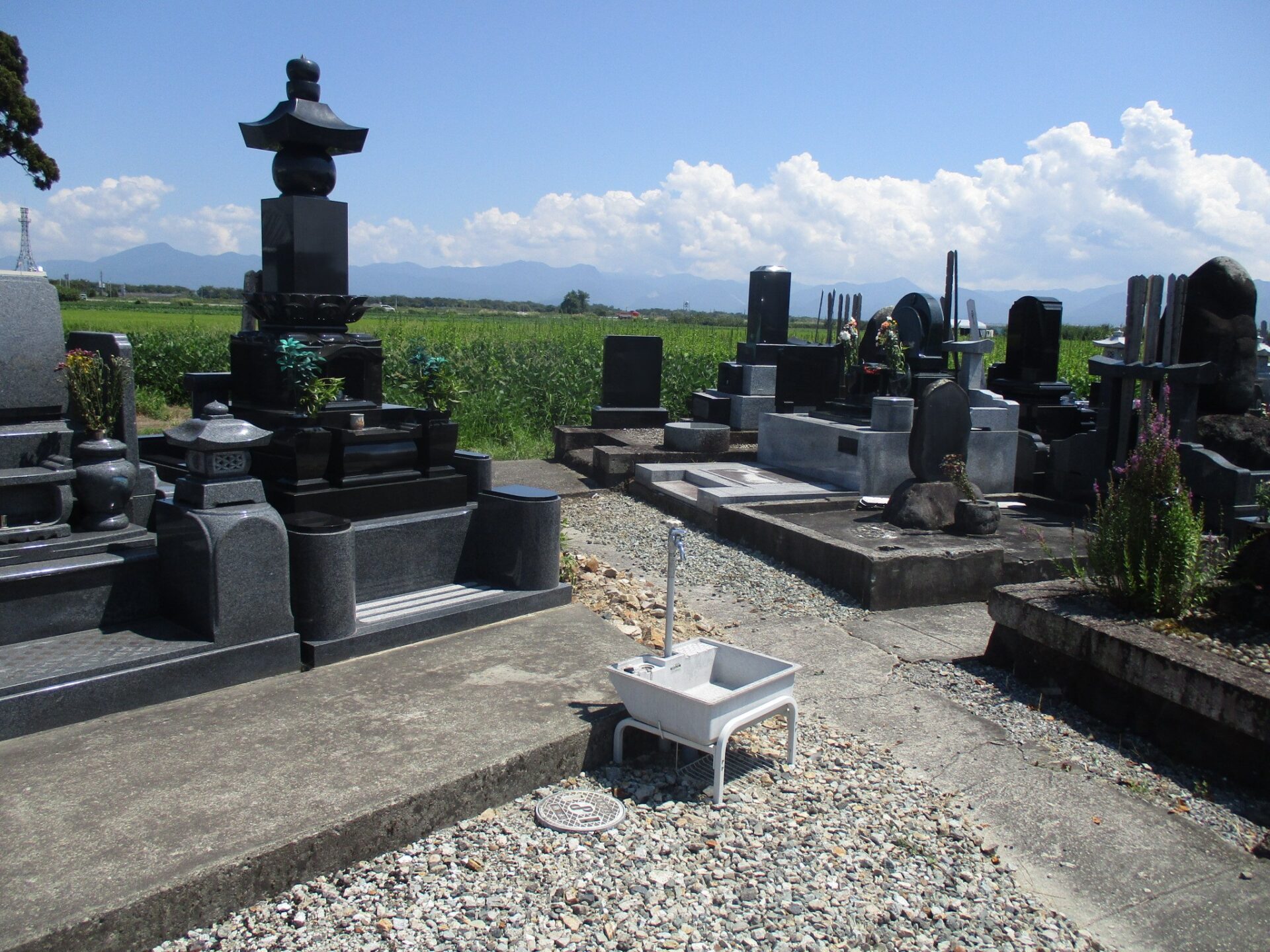 石川寺 離れ墓地　寒河江市墓地